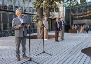 Invigning av dansfestivalen Raande-Vo till Lena Josefsson´s minne. Fotograf: Lasse Persson