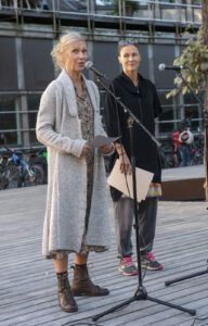 Invigning av dansfestivalen Raande-Vo till Lena Josefsson´s minne. Fotograf: Lasse Persson